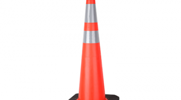 36Inch Slimline PVC Traffic Cone